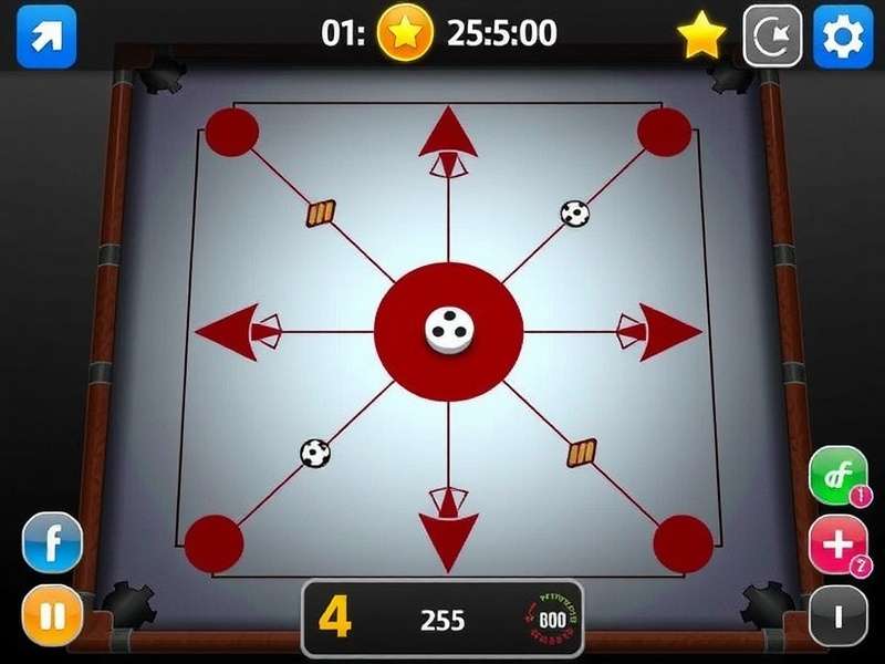 Carrom Speedster Game Screenshot